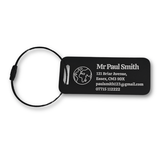 Custom Metal Luggage Tag